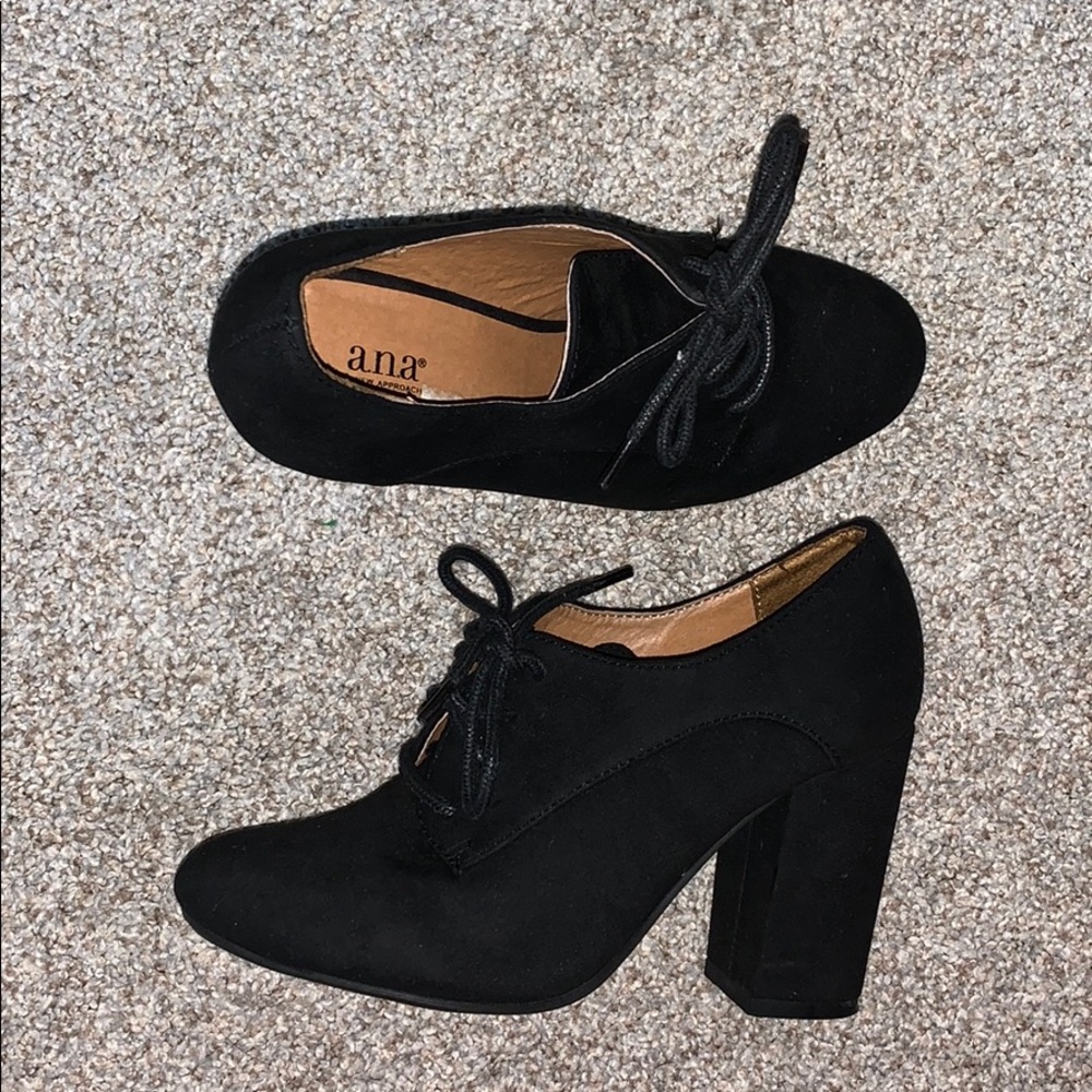 Black Suede Booties